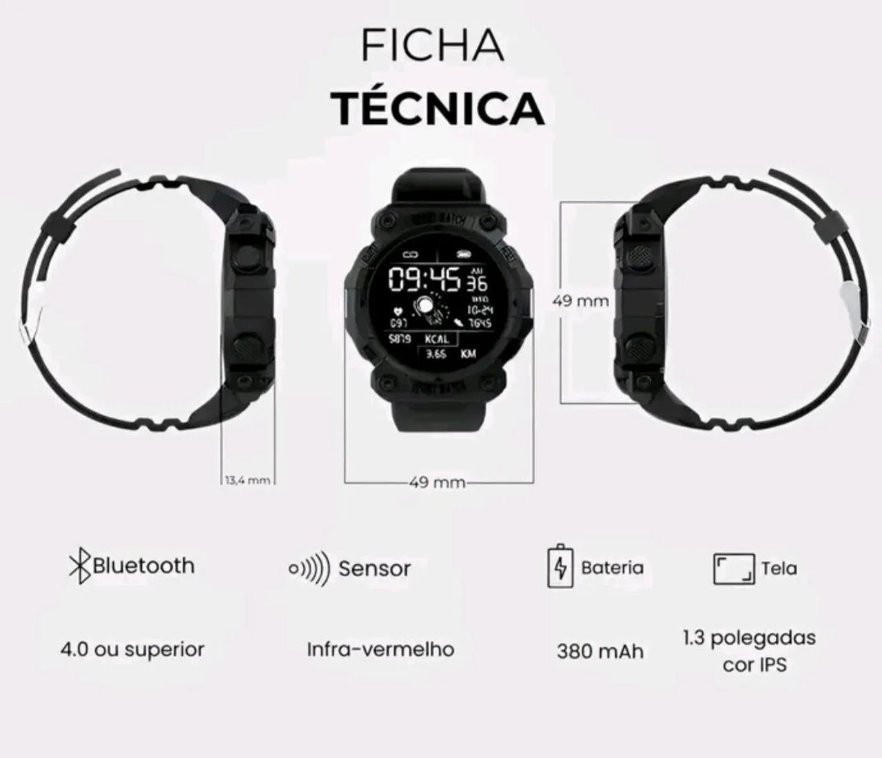 Smartwatch redondo  - Foto 2