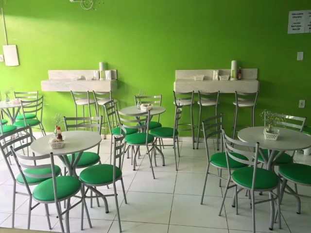 MESAS E CADEIRAS COZINHA, RESTAURANTE E SORVETERIA 