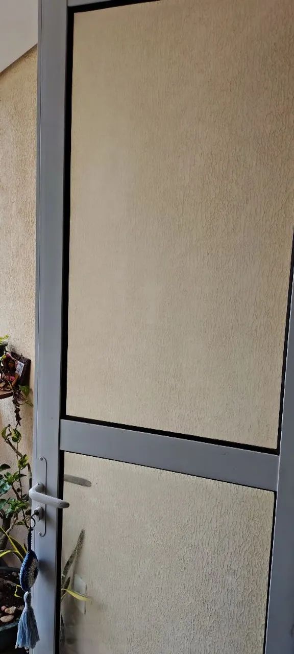 Vendo porta de alumínio duas folhas.500 - Foto 3