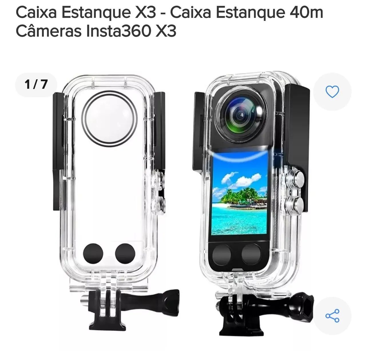 Insta360 X3 - Câmera de Ação INSTA 360° + Acessórios - Foto 5