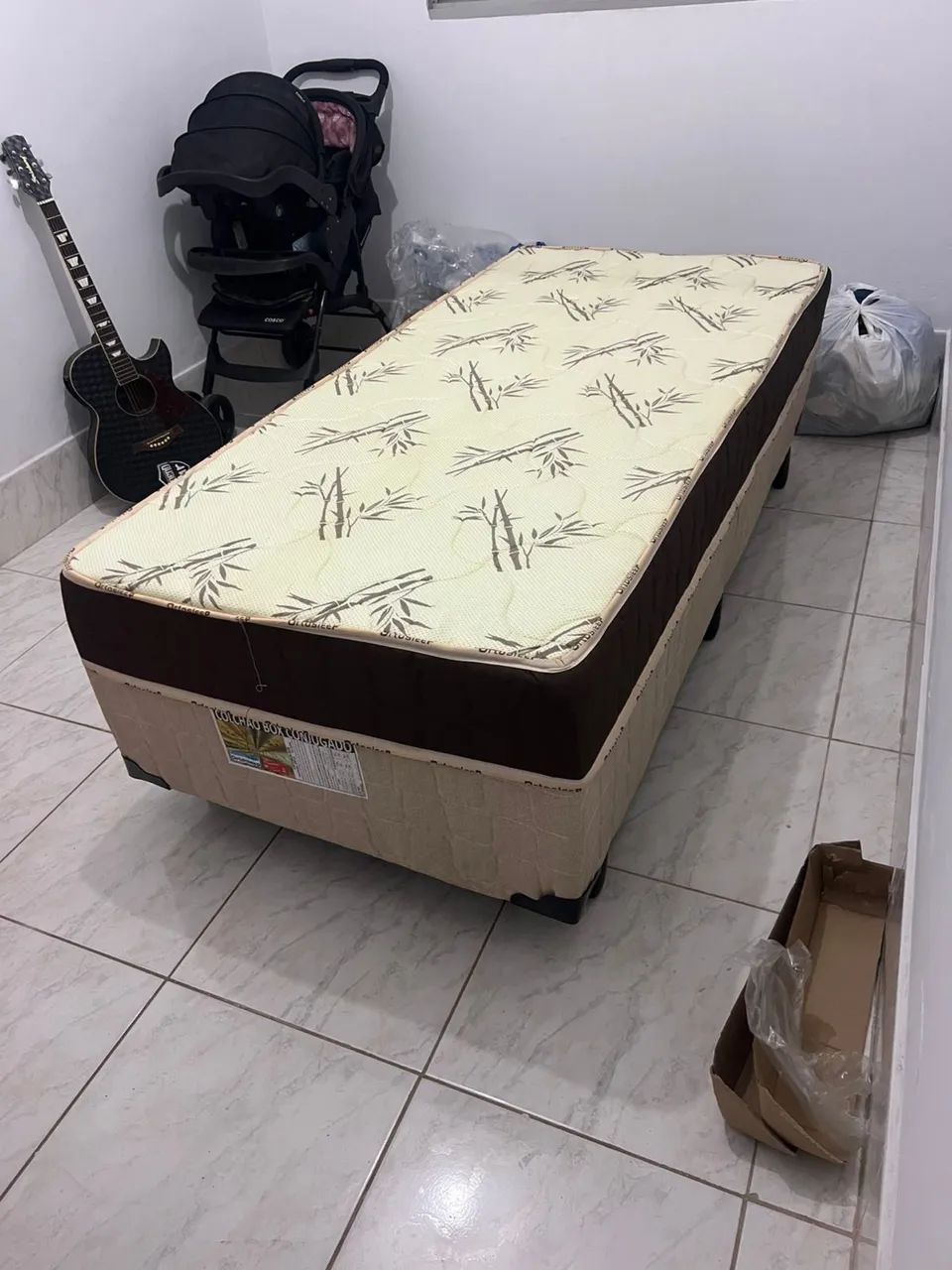 Cama box solteiro pronto entrega oferta 