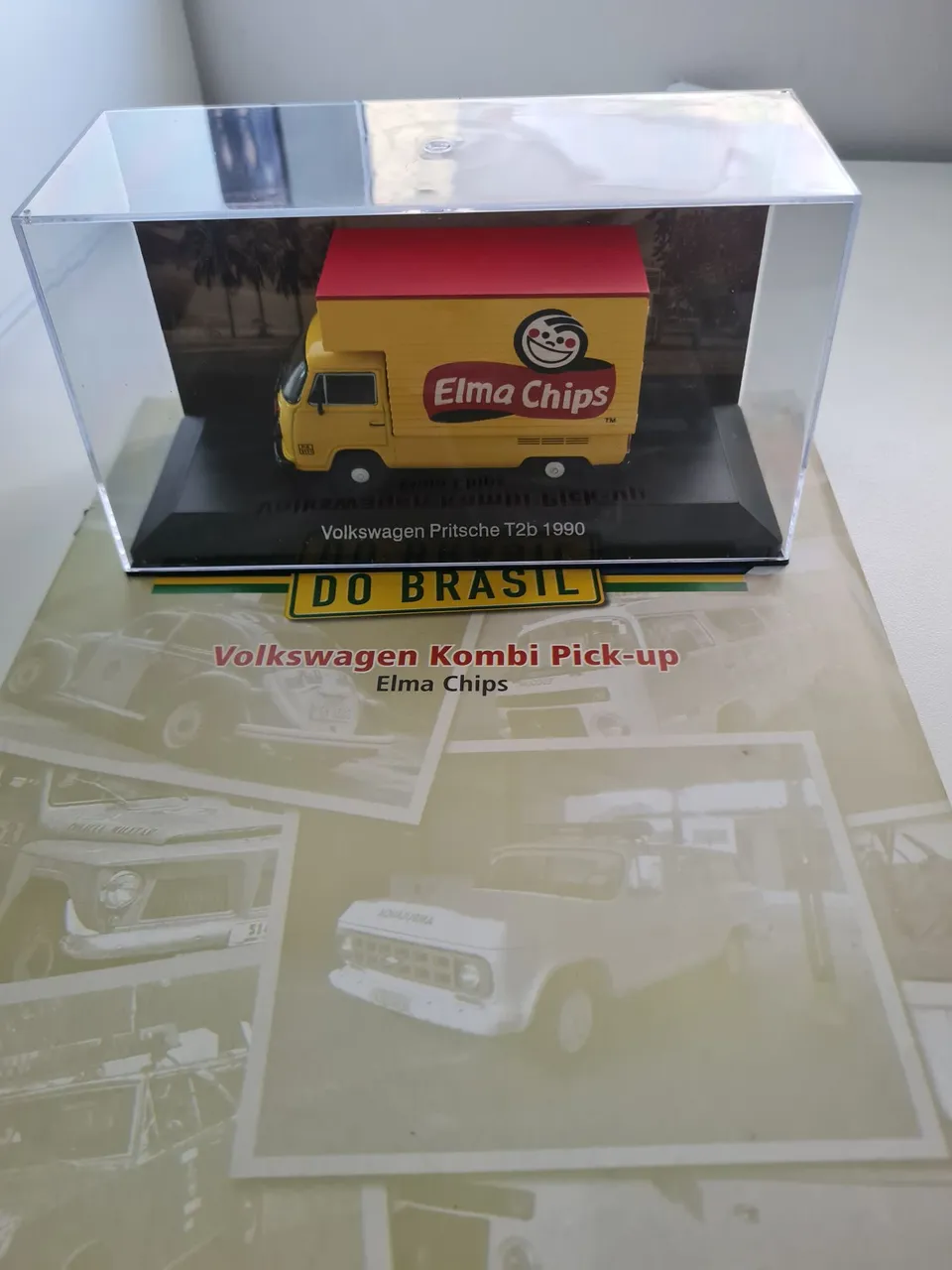 (ULTRA RARIDADE)Miniatura VW Kombi Elma Chips - Colecionador