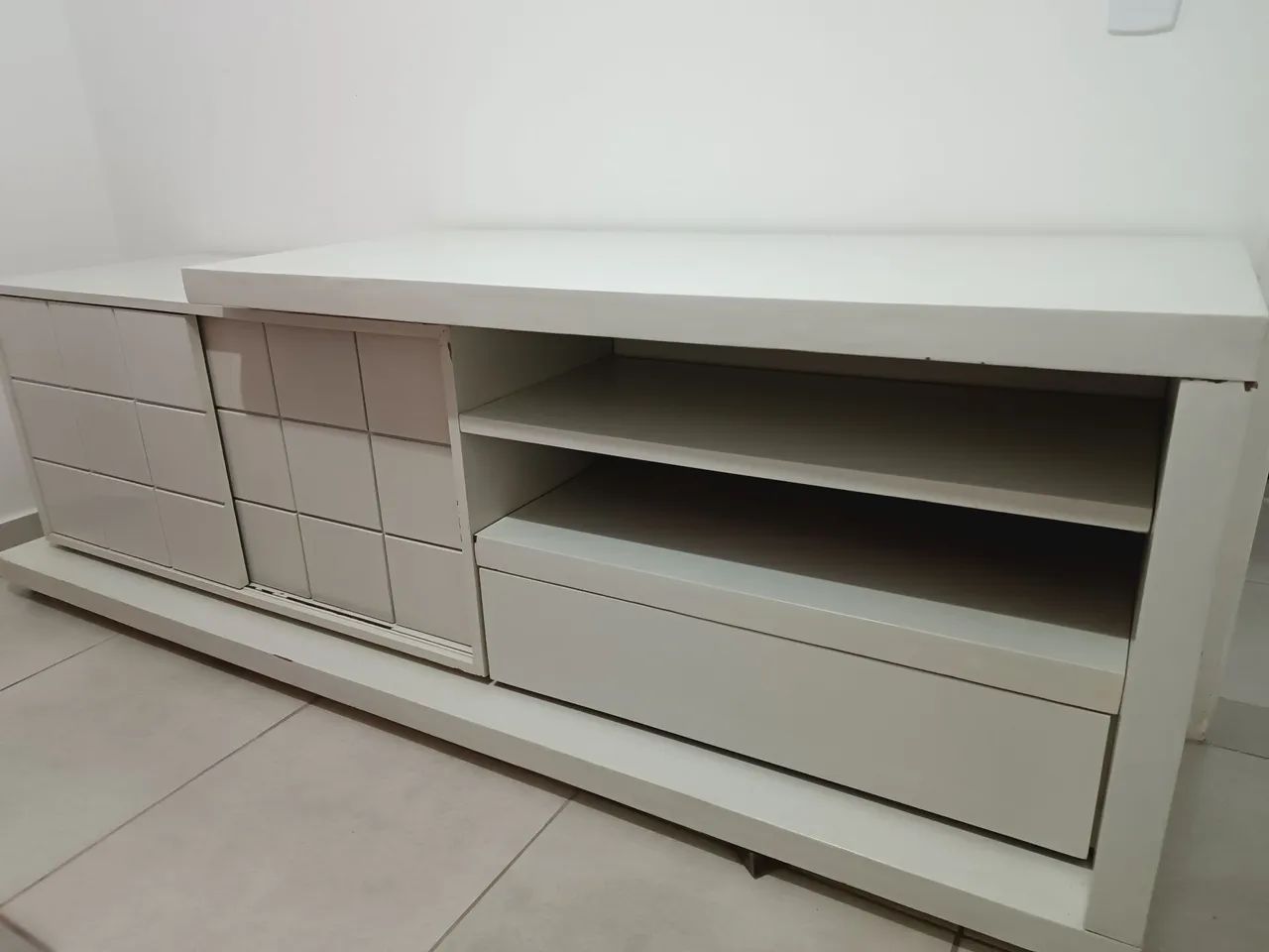 Hack Rack branco 2,20m
