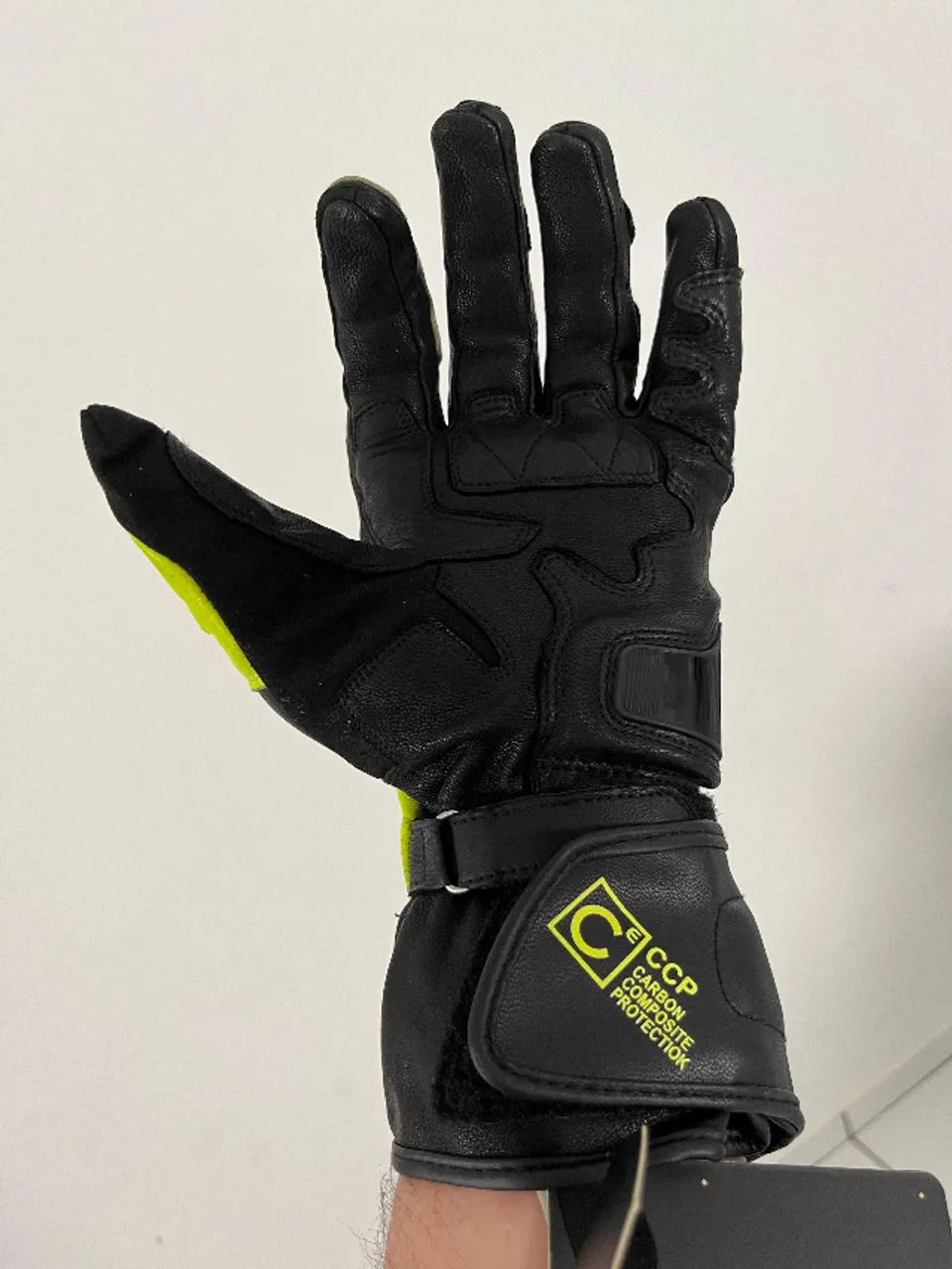 Luvas Fluor Dainese Carbon 3 Long Motociclista - Foto 3