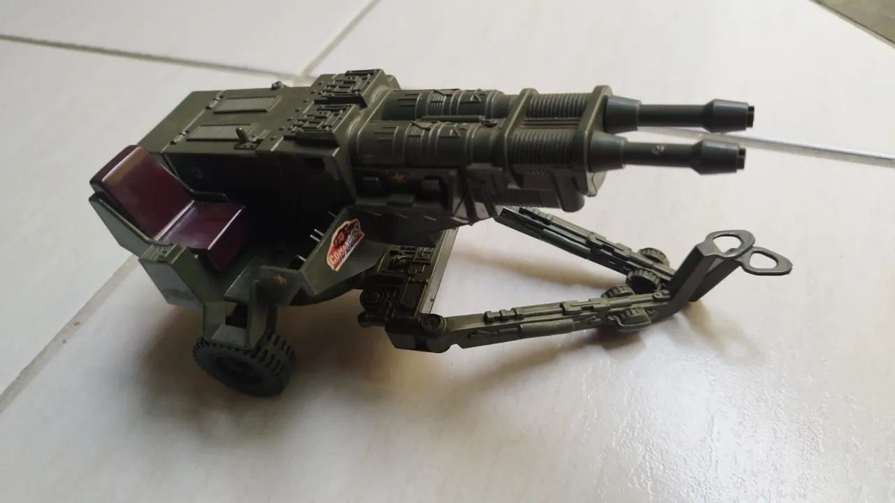 Metralhadora laser comandos em ação GI Joe 