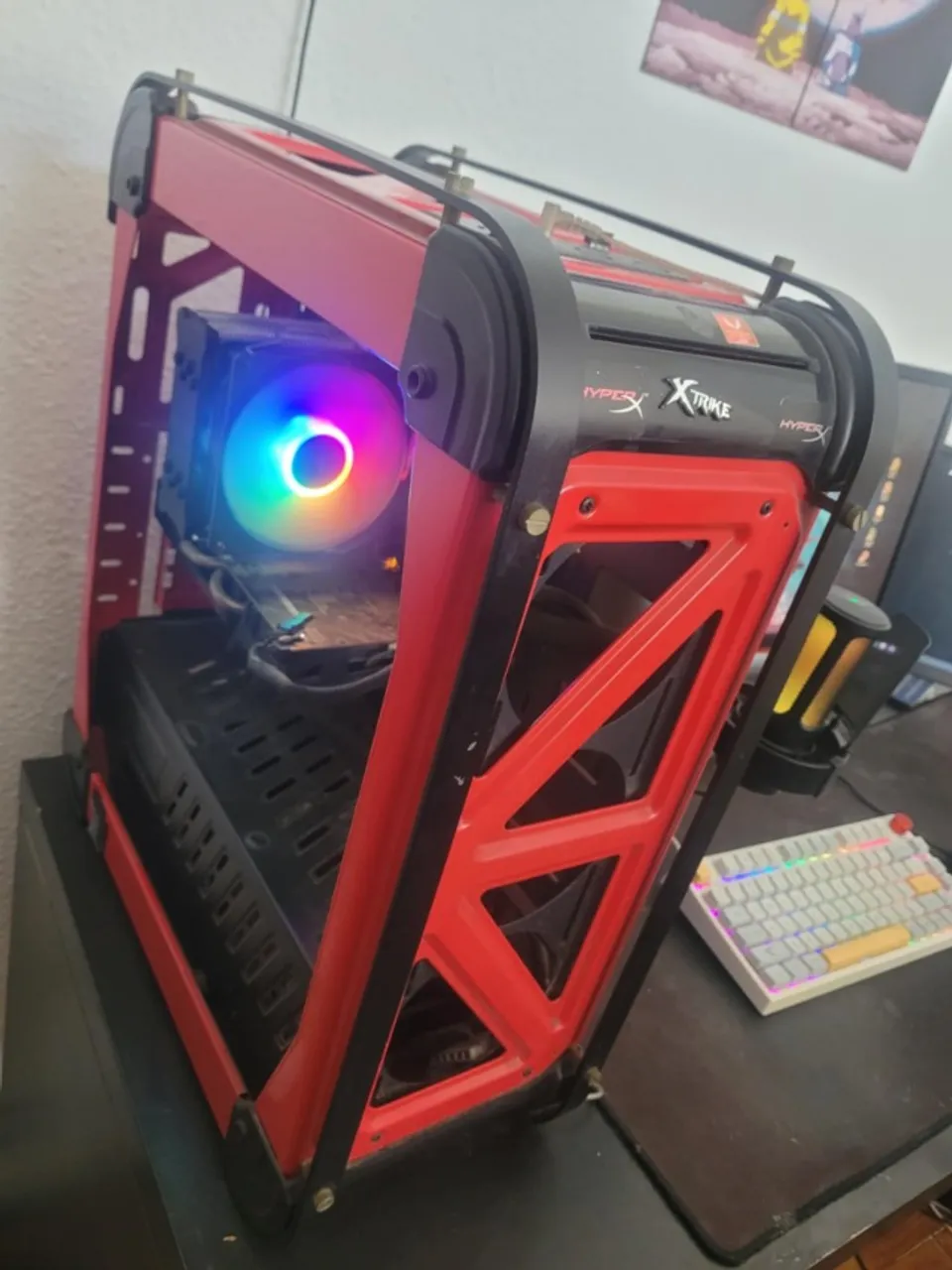 Computador Gamer + Monitor + Teclado