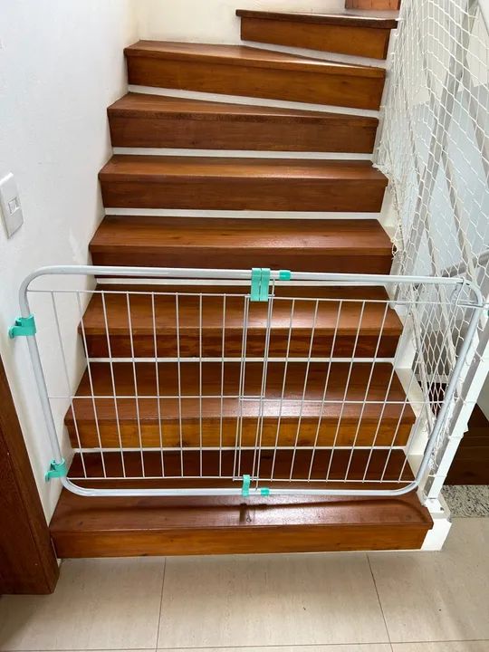 Grade de Segurança para Escada - Proteção para Bebês e Animais - Foto 5
