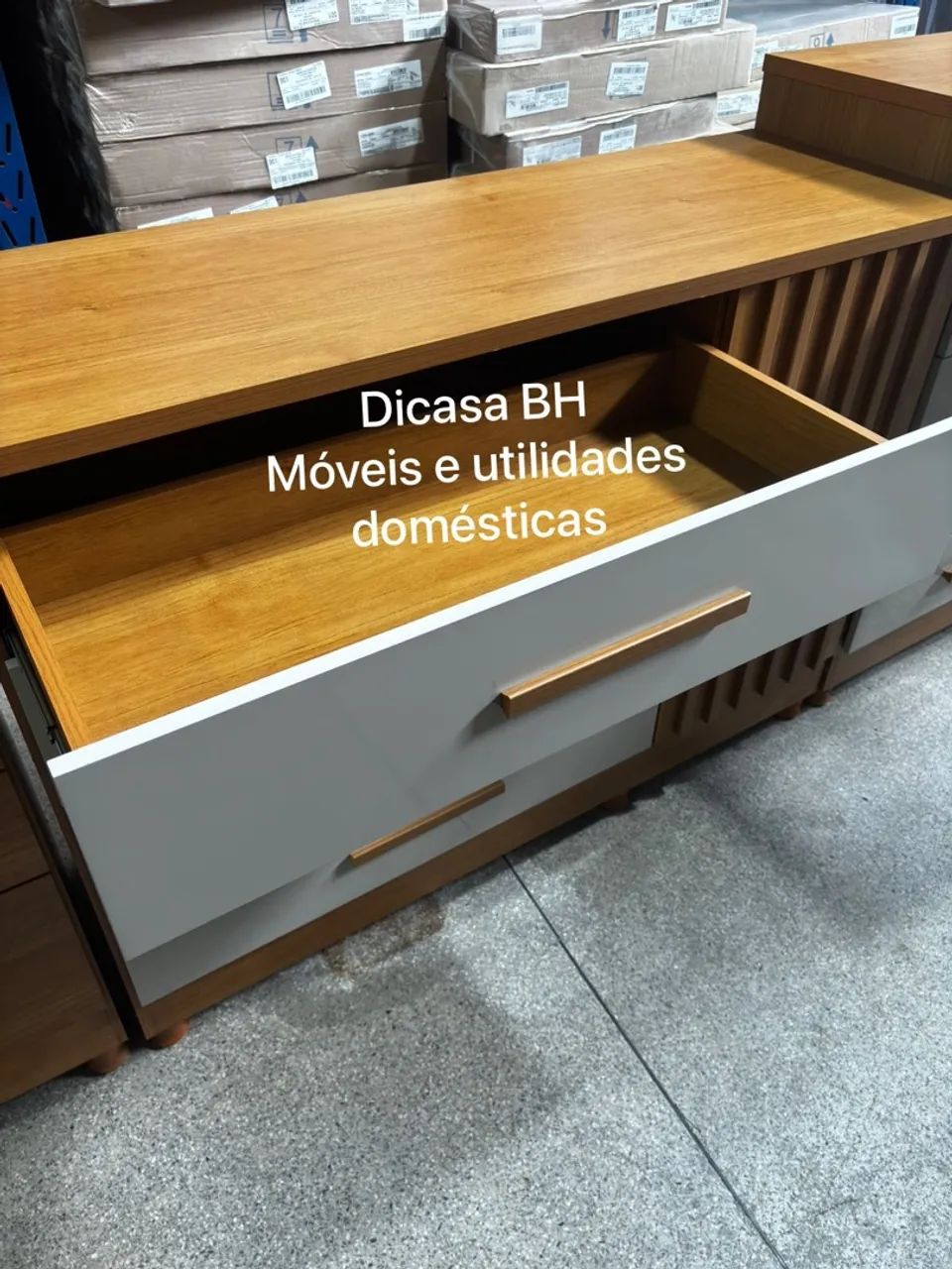 Cômoda com sapateira 1,34m 12x sem juros - Foto 2
