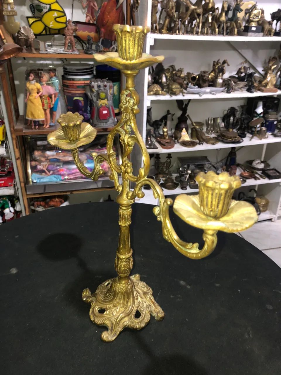Candelabro de bronze - Foto 5
