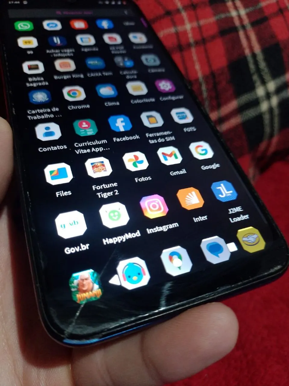 Vendo ou troco Motorola one fusion por tv smart