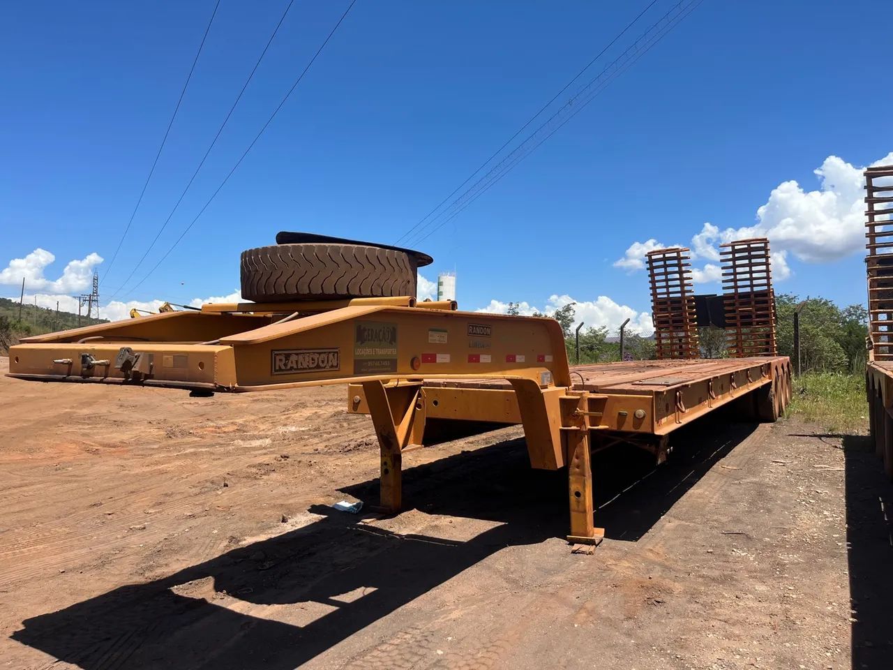 Carreta Prancha Randon P3 Reta