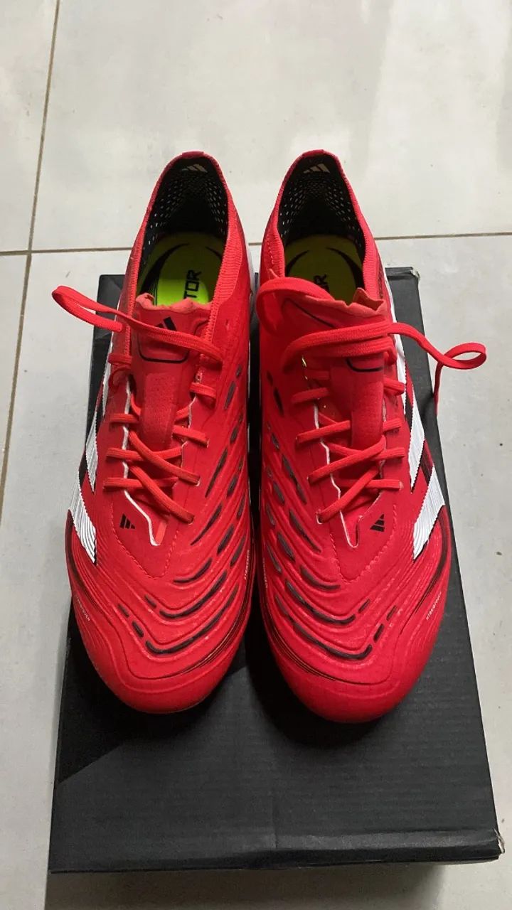 Chuteira predator elite trava mista - Foto 2