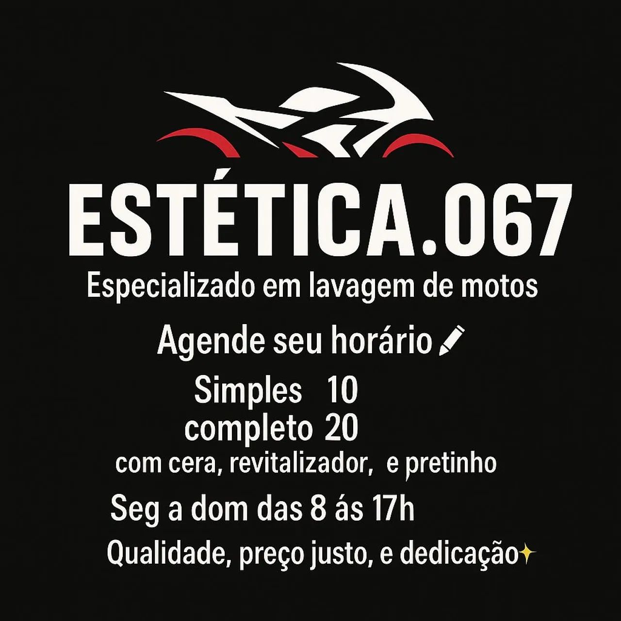 Lavagem de Motos - Estética.067