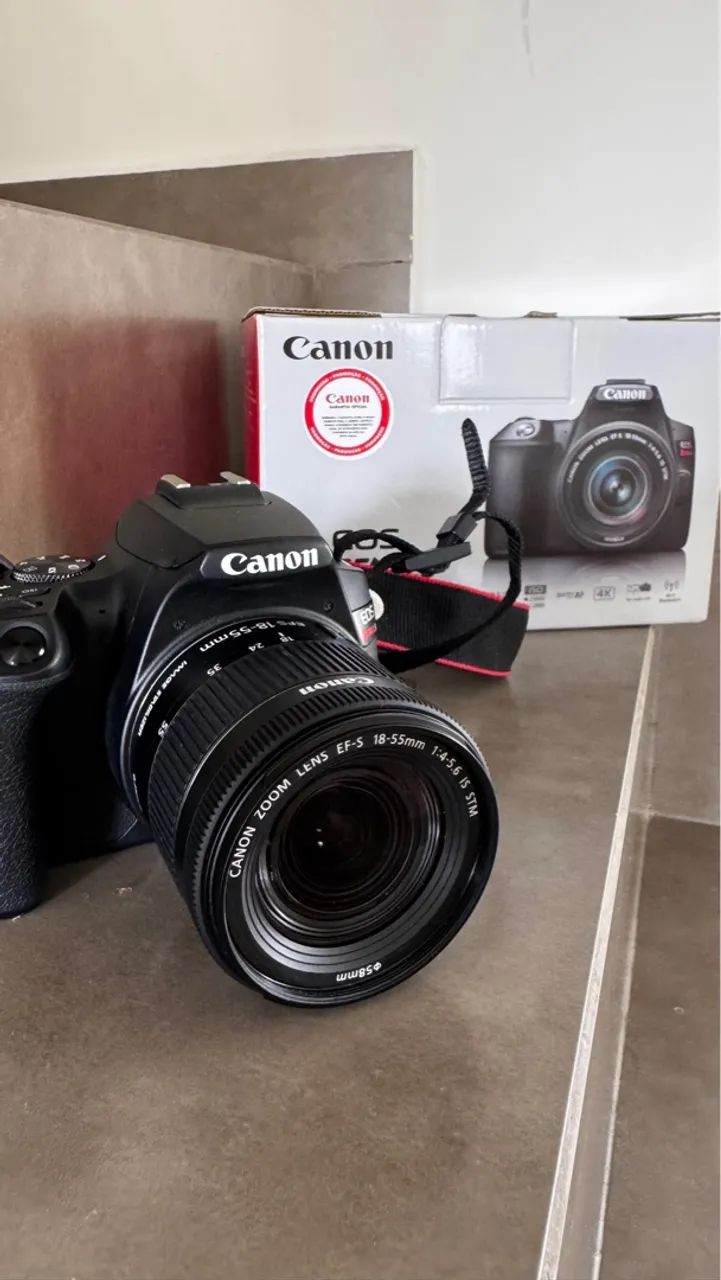Câmera Canon SL3 - com kit de lentes - Foto 2