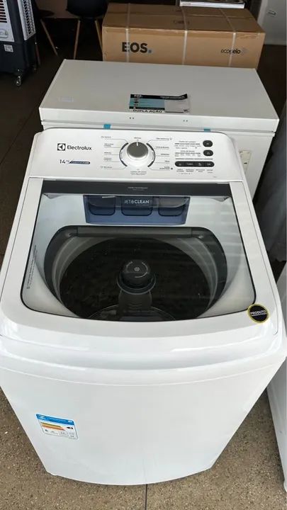 Máquina de Lavar Roupa Electrolux 14kg Branca - Foto 3