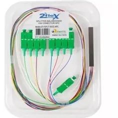 Splitter Plc 1x8 Sc Apc 1x8 Verde Conectorizado     1893     d317