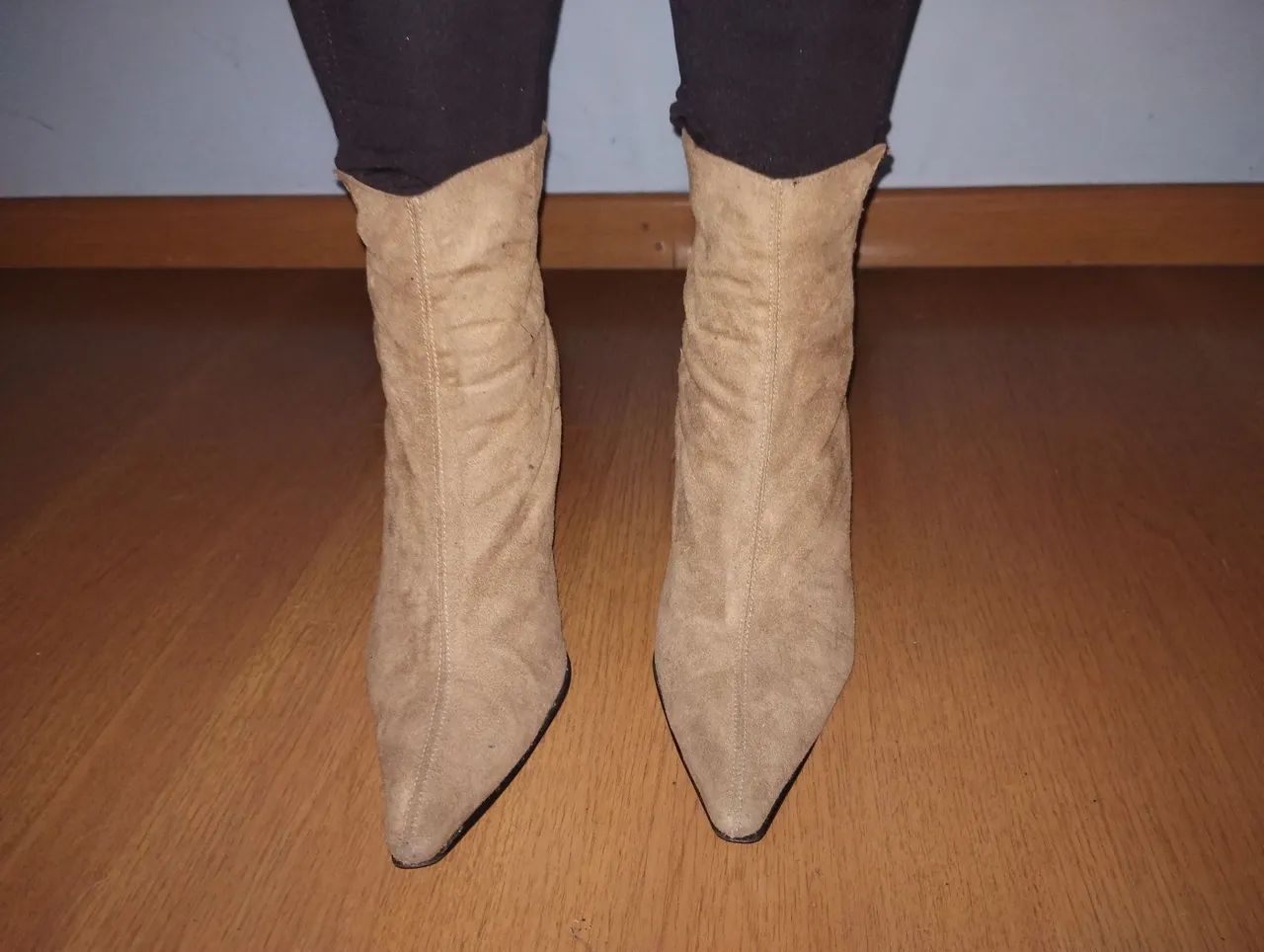 Botas de Salto Amarelas - Foto 3