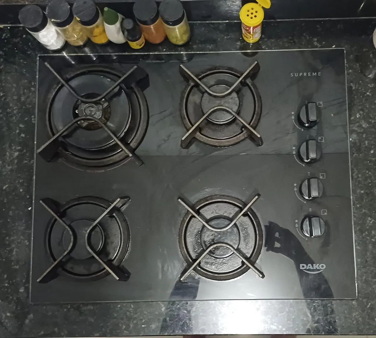 Fogão Cooktop 4 bocas DAKO Supreme *aceito cartão