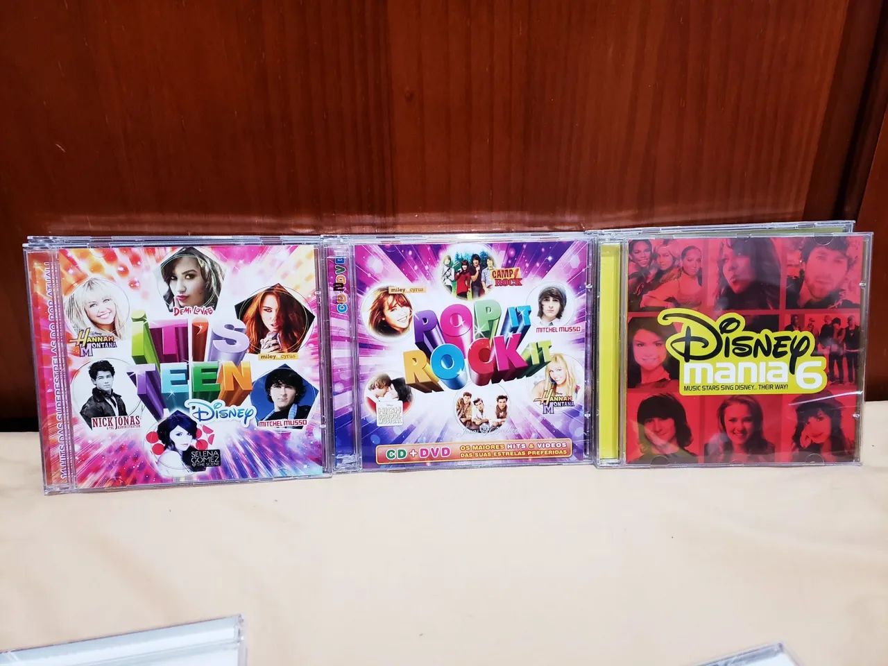 CDs Disney Mania 6, It's Teen Disney e pop rock