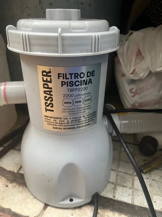 Bomba Filtro para piscina 110V TSSAPER - Foto 4
