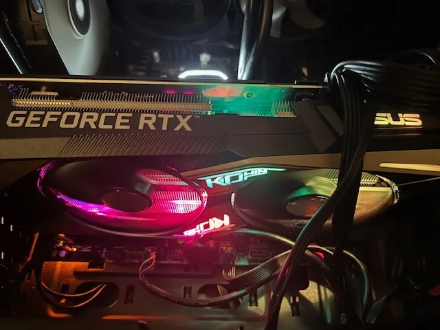RTX 3070 ASUS OC K.O !!! EM ESTADO DE NOVO!!