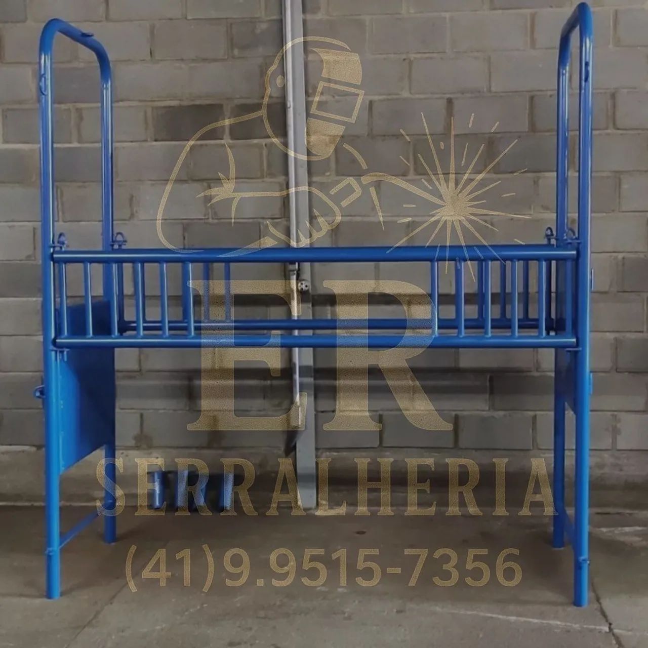 Tronco/Brete de Contenção para animais de grande porte 