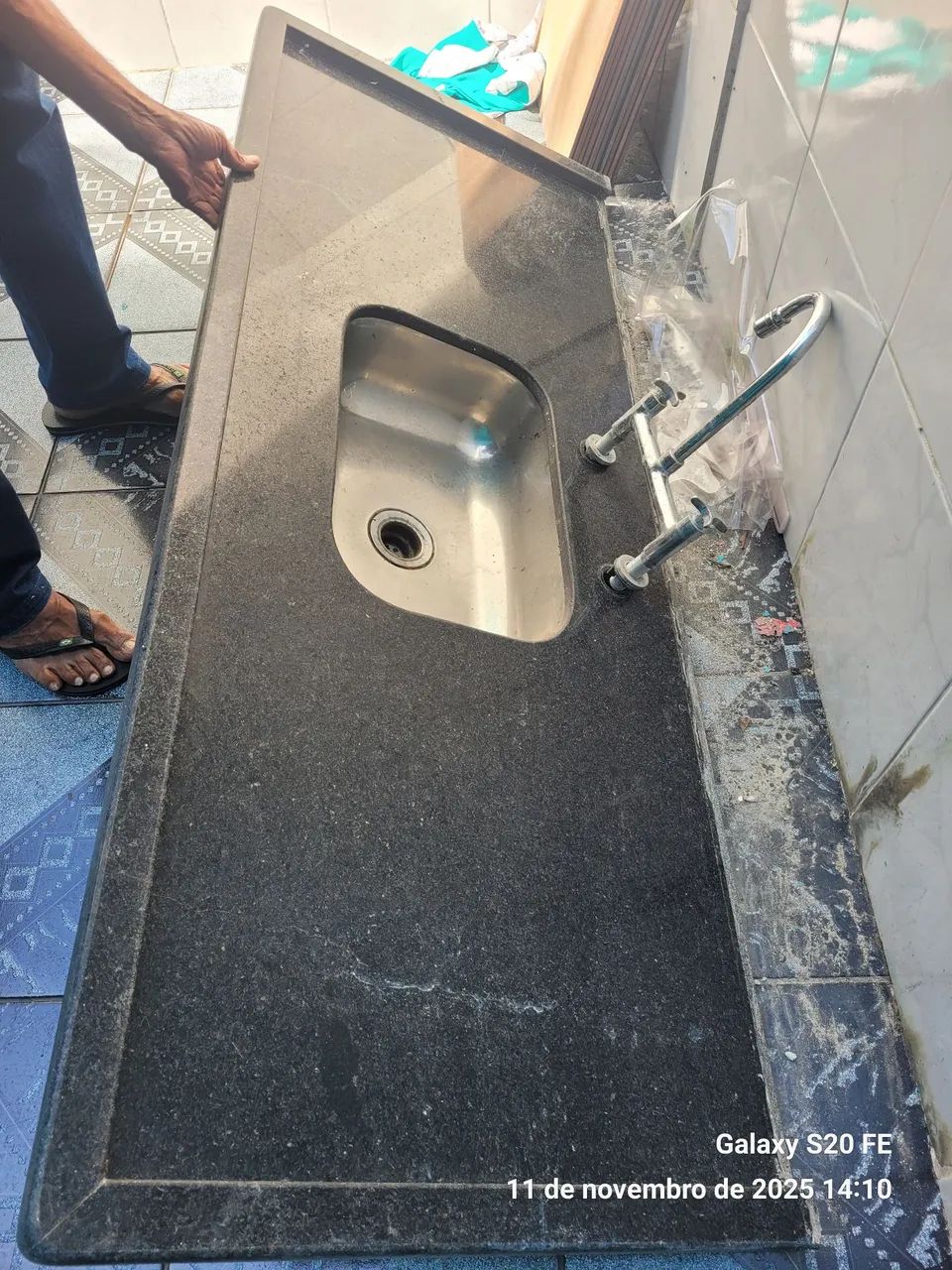 Pia com torneira usada - Foto 3
