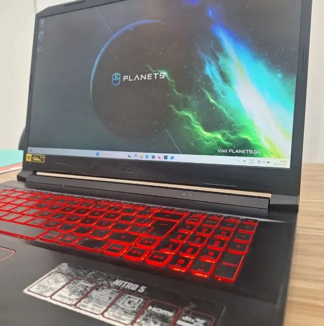 Acer Nitro 5 Gamer - i7 10ª Geração | 16GB RAM | GTX 1650 4GB | SSD + HD | Tela 144Hz 3ms - Foto 3