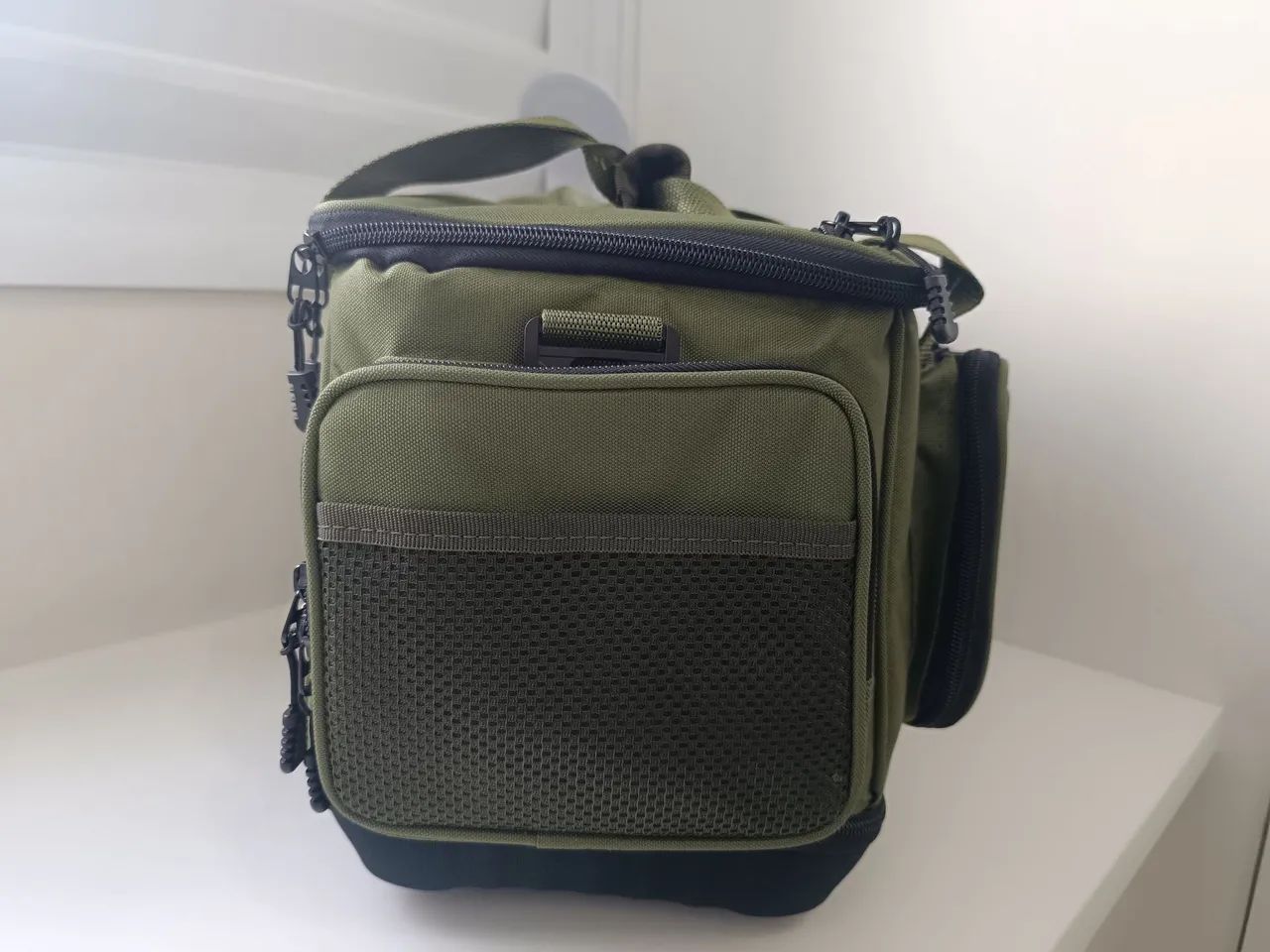 Bolsa de Pesca Deyu Verde Militar - Foto 2