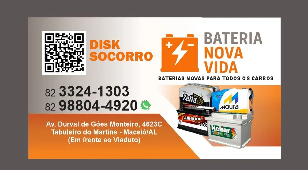 Bateria para Caminhão 100Ah - Nova