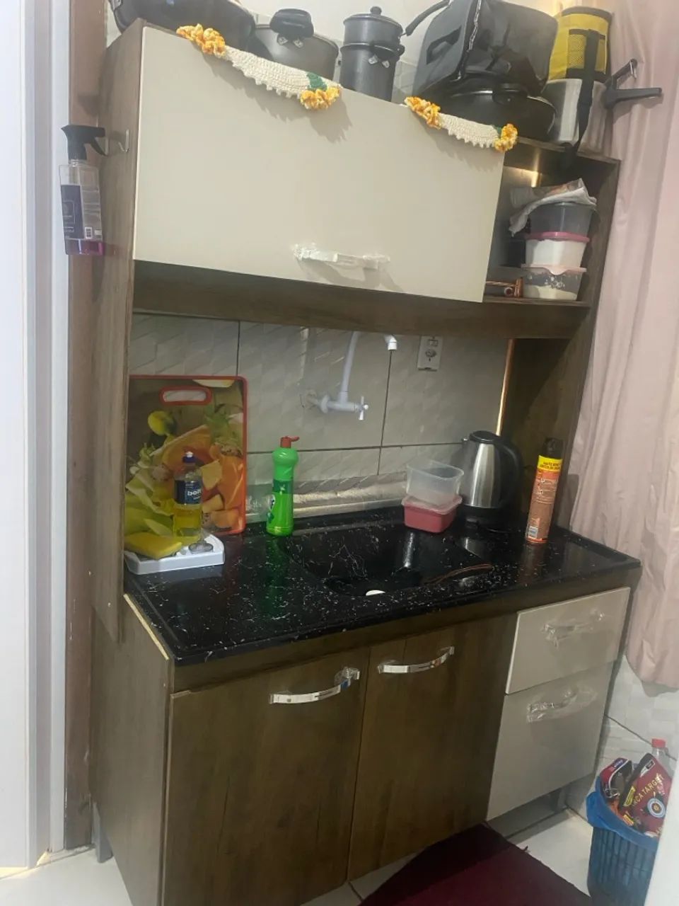 Armário de Cozinha Completo com Pia