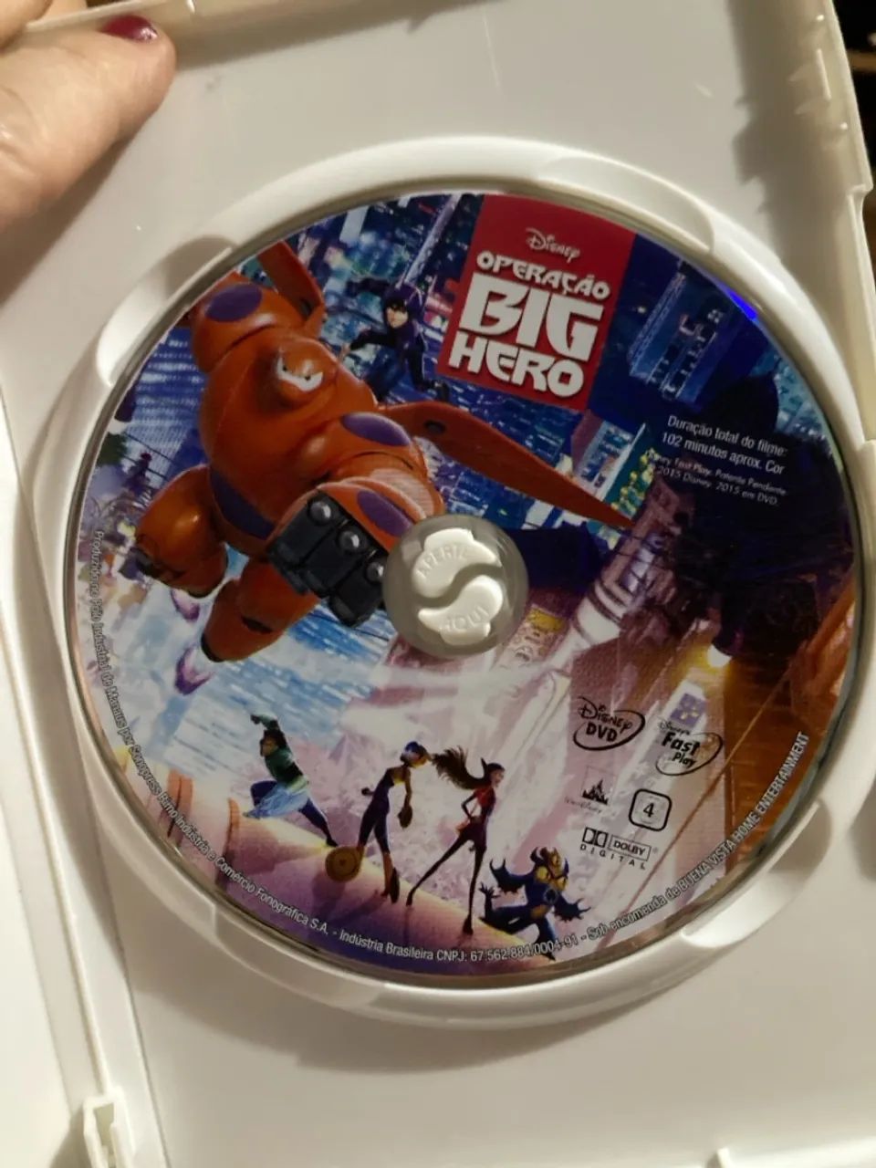 DVD OPERAÇÃO BIG HERO Disney - Foto 3