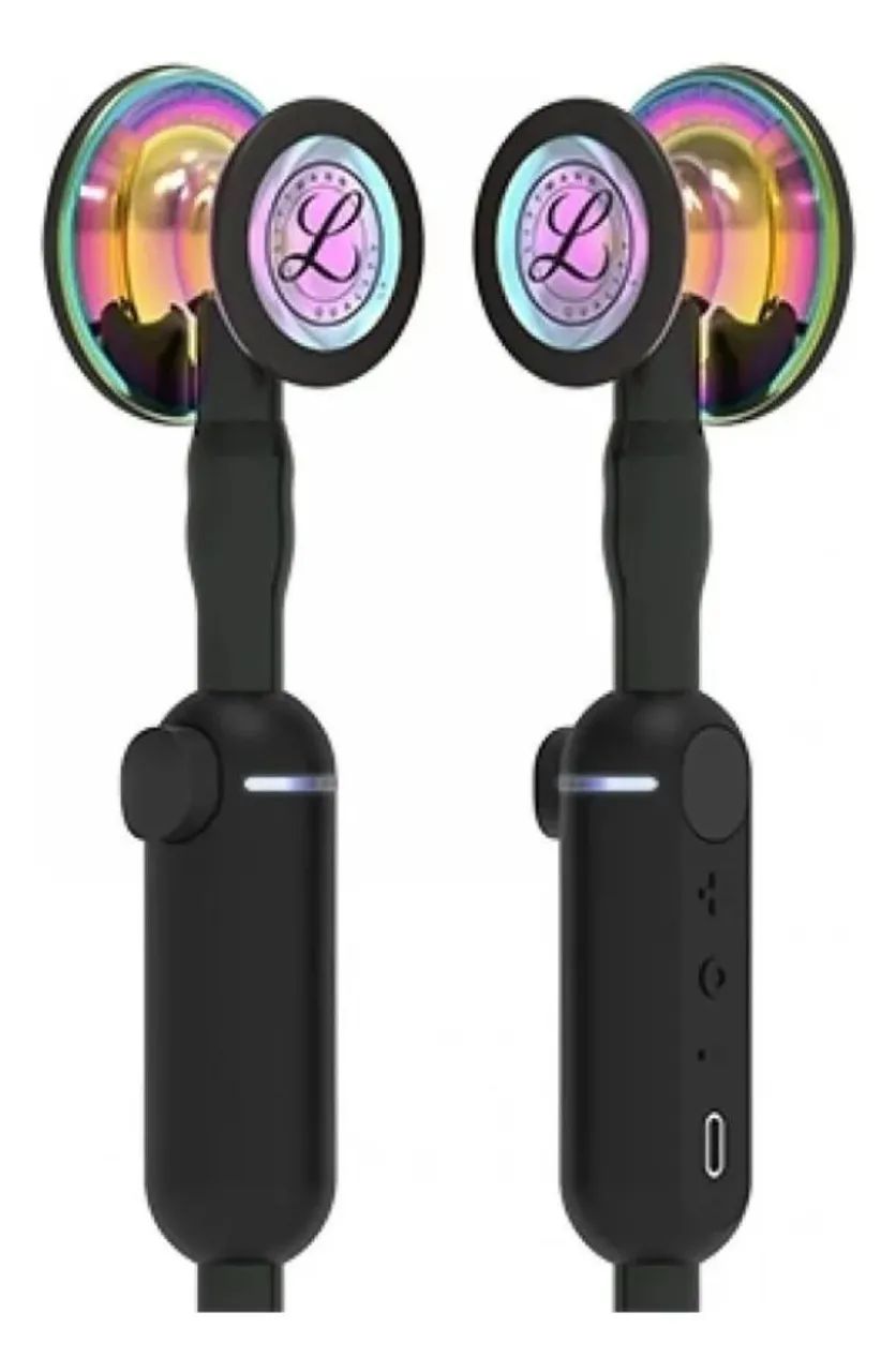 Estetoscópio Littmann IV Core Digital (Rainbow black) - Foto 4
