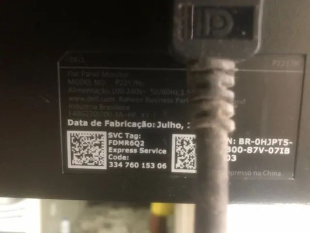 Dell 22-inch Monitor64289461915009122