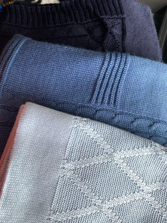 Mantas em tricô Novas 30,00 - Foto 2