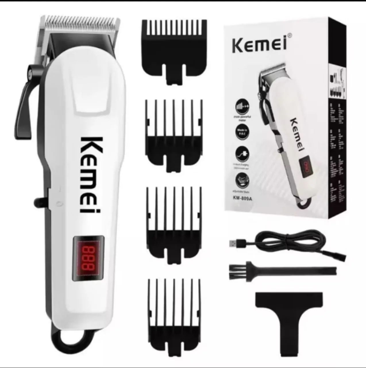Máquina Kemei profissional cortar cabelo.  Entrega grátis 