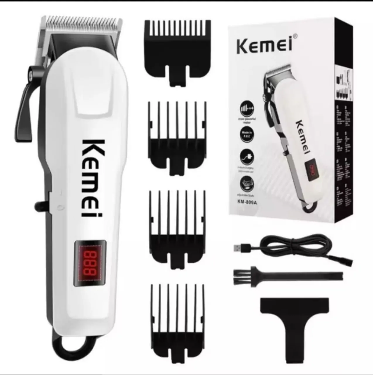 Máquina Kemei profissional cortar cabelo. Entrega grátis