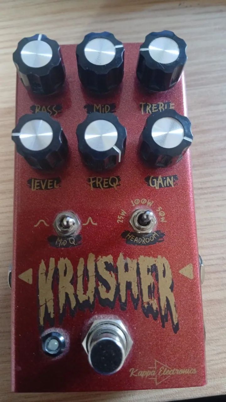 Pedal Preamp Krusher Kappa Eletronics