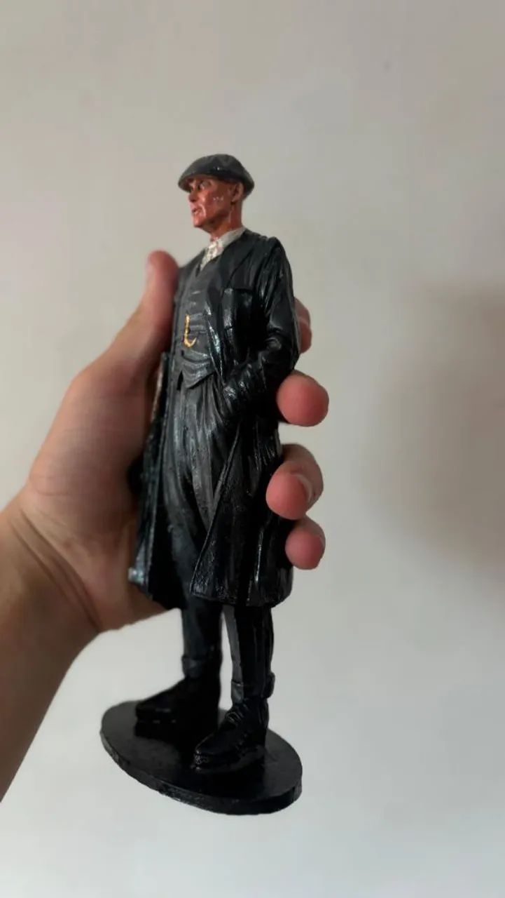 Boneco De Resina Thomás Shelby Peaky Blinders - Foto 3