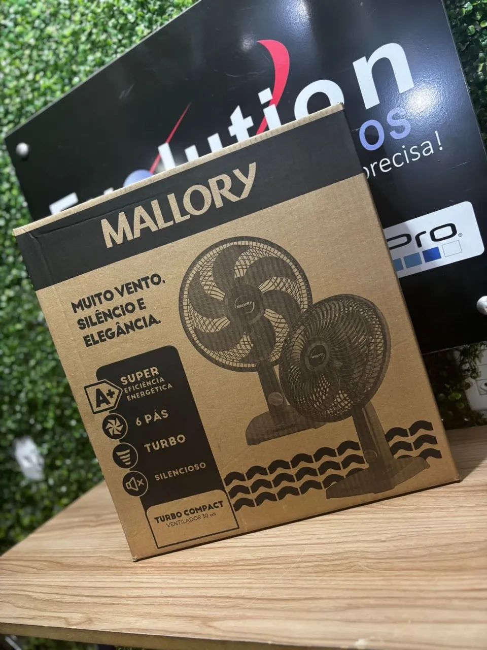 Ventilador compacto turbo -mallory