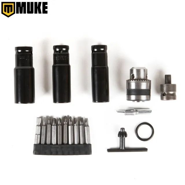 CHAVE DE IMPACTO 21V 380NM BRUSHLESS COM 2 BATERIAS 3000MAH, KIT 15 ACESSÓRIOS E MALETA - Foto 4