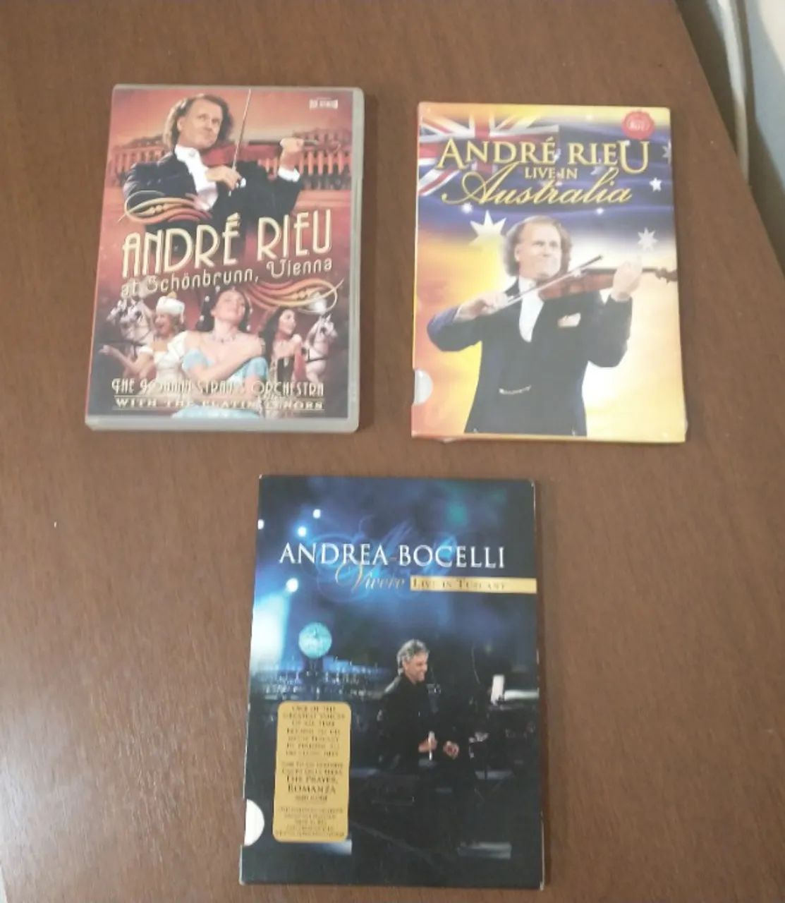 lote 4 dvds Andre Rieu E Andrea Bocceli originais 1 lacrado - Foto 2