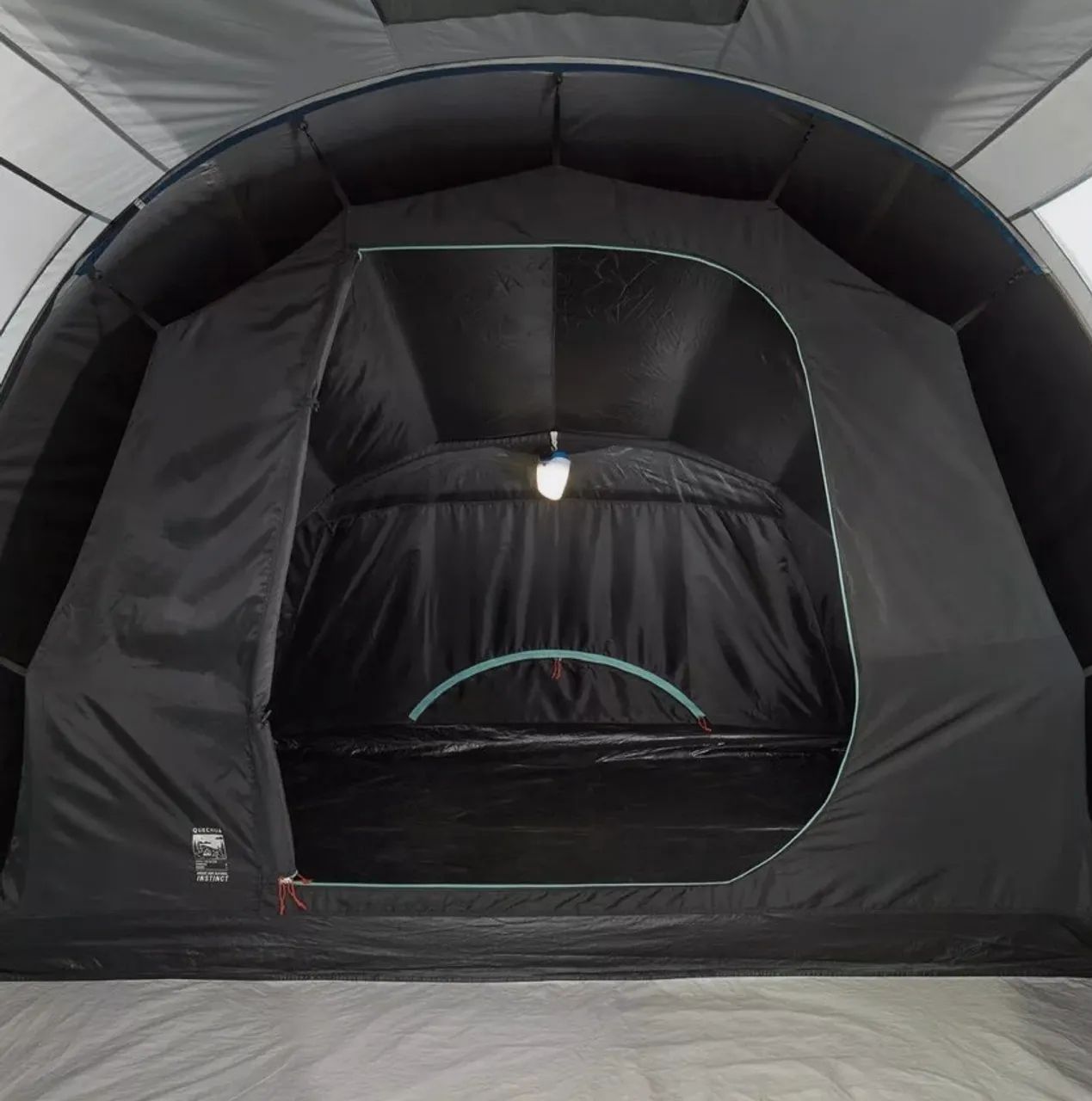 Barraca de Camping Quechua 4.1 Fresh & Black Arpenaz - Foto 6