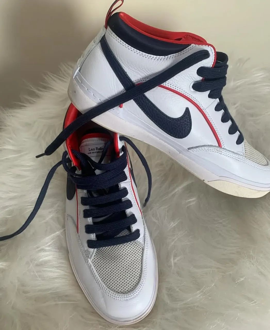 Tênis Nike SB React Léo Bakrr meia-noite - Foto 3