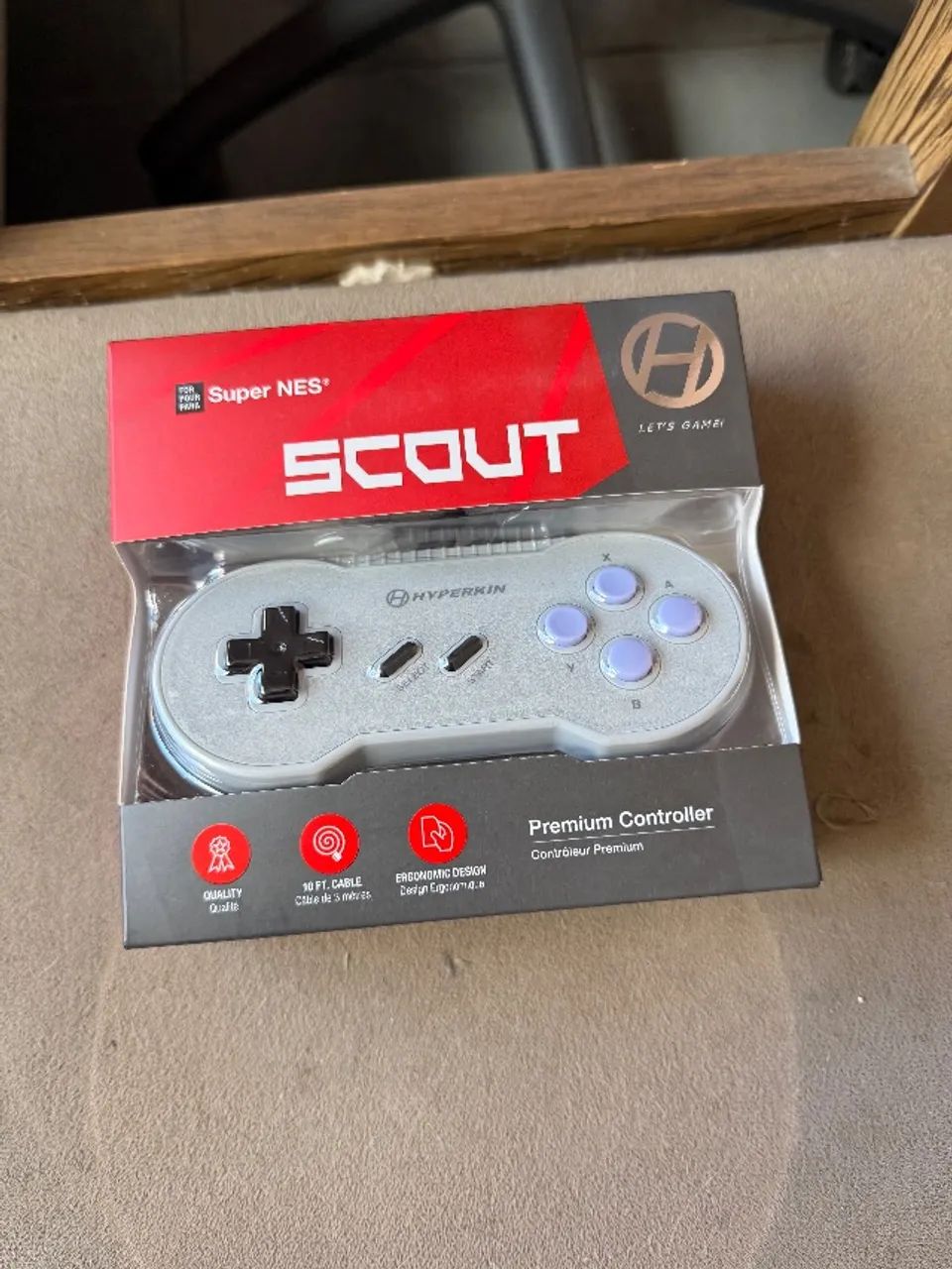 Controle hyperkin para super nintendo lacrado64318613934209120