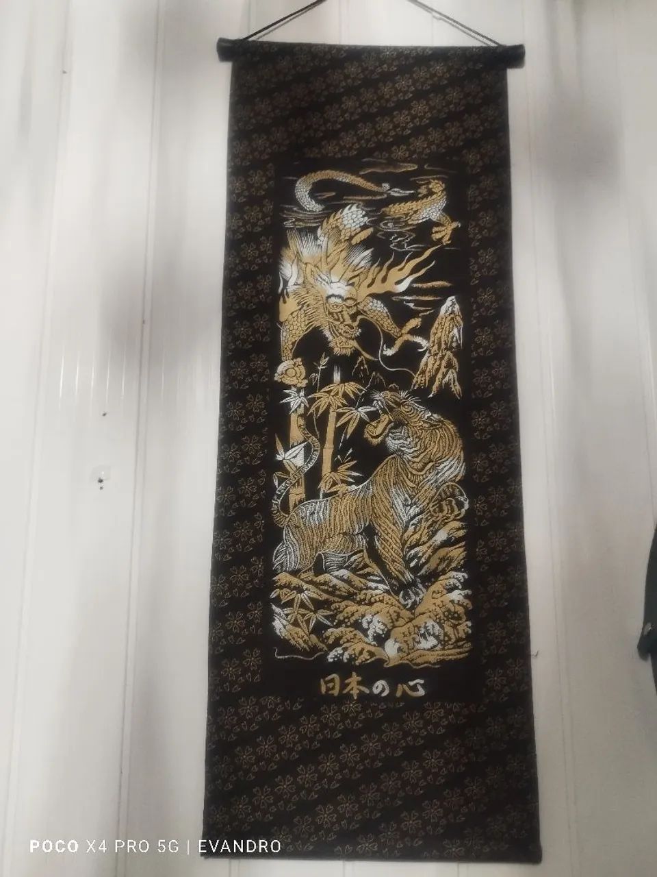 Desenho em tecido japonês. - Foto 2