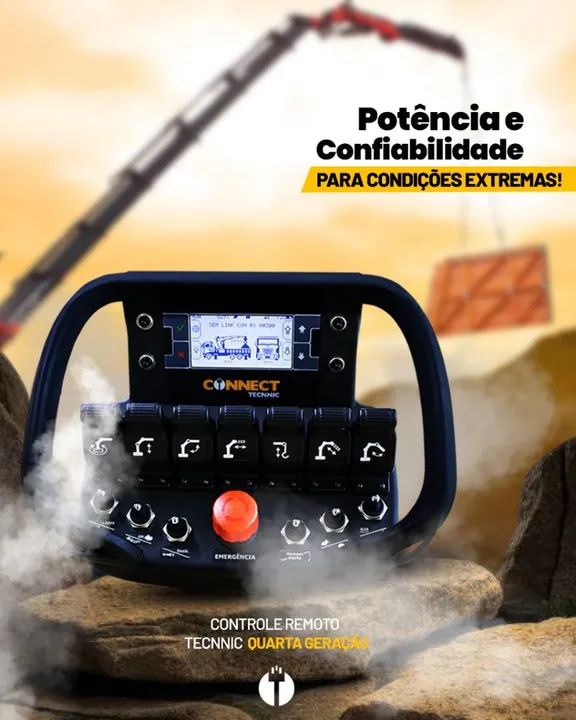 Controle remoto para guindaste  - Foto 2