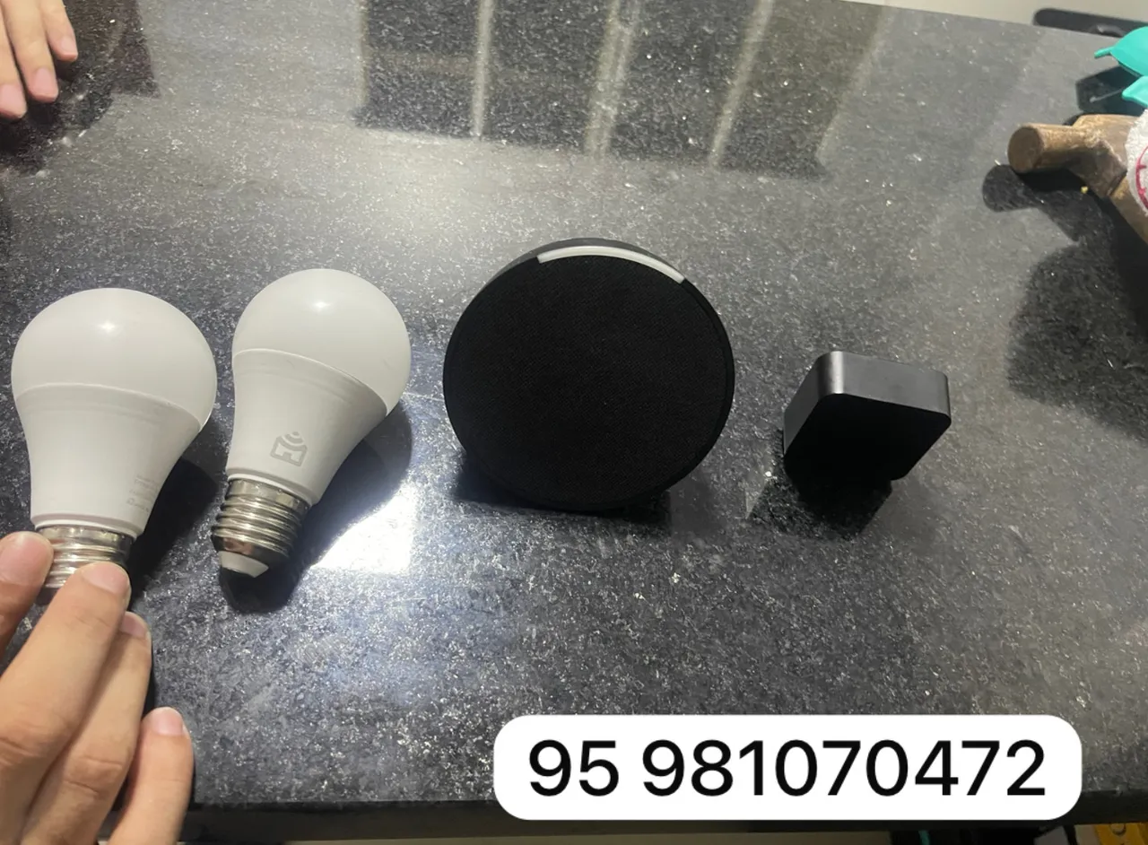 Kit Casa Inteligente: Alexa + controle infravermelho + lâmpadas positivos inteligentes