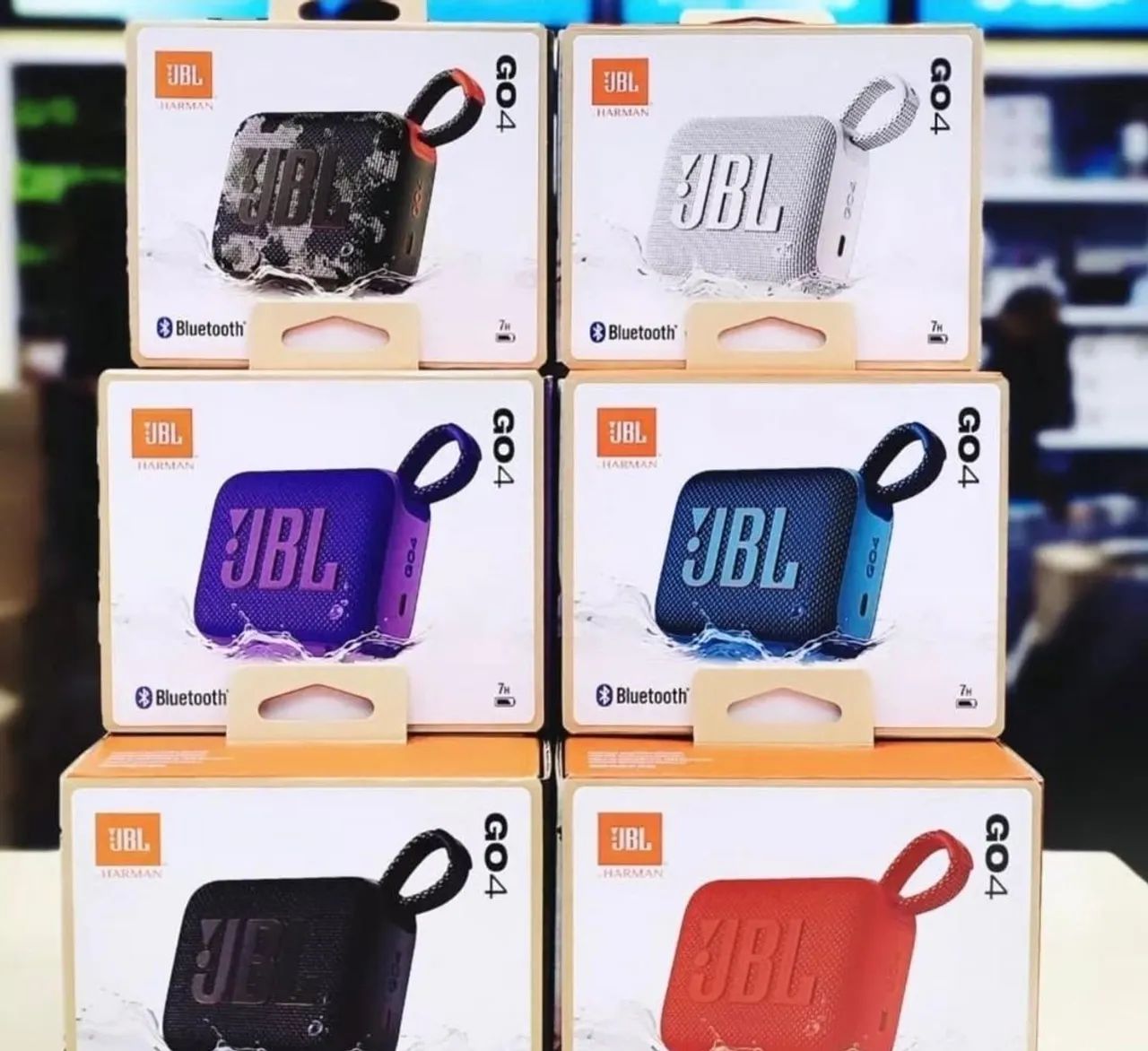 Caixa de Som JBL GO4 Nova Original 