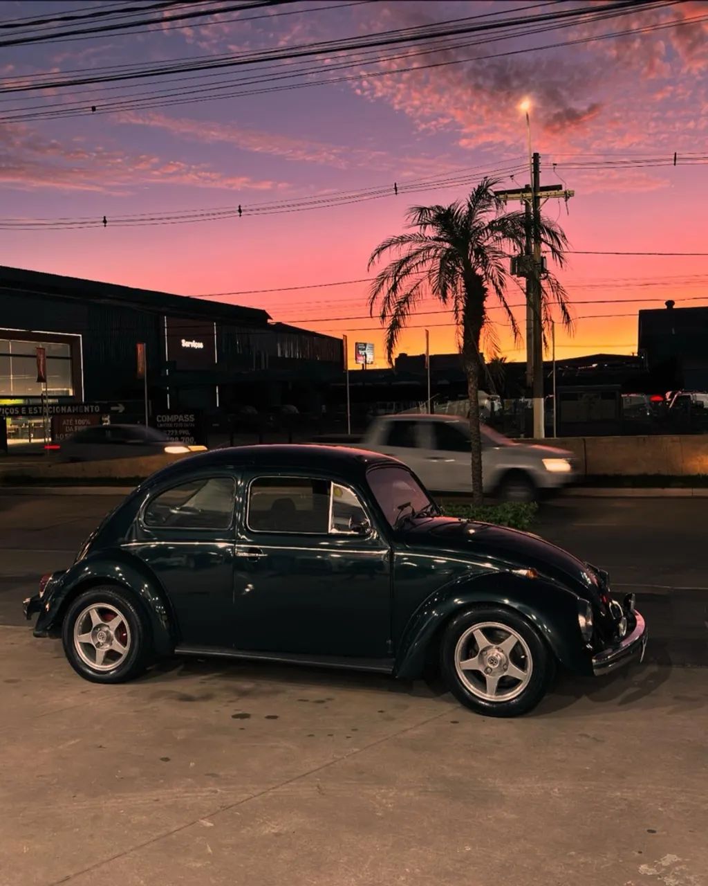 Fusca verde 